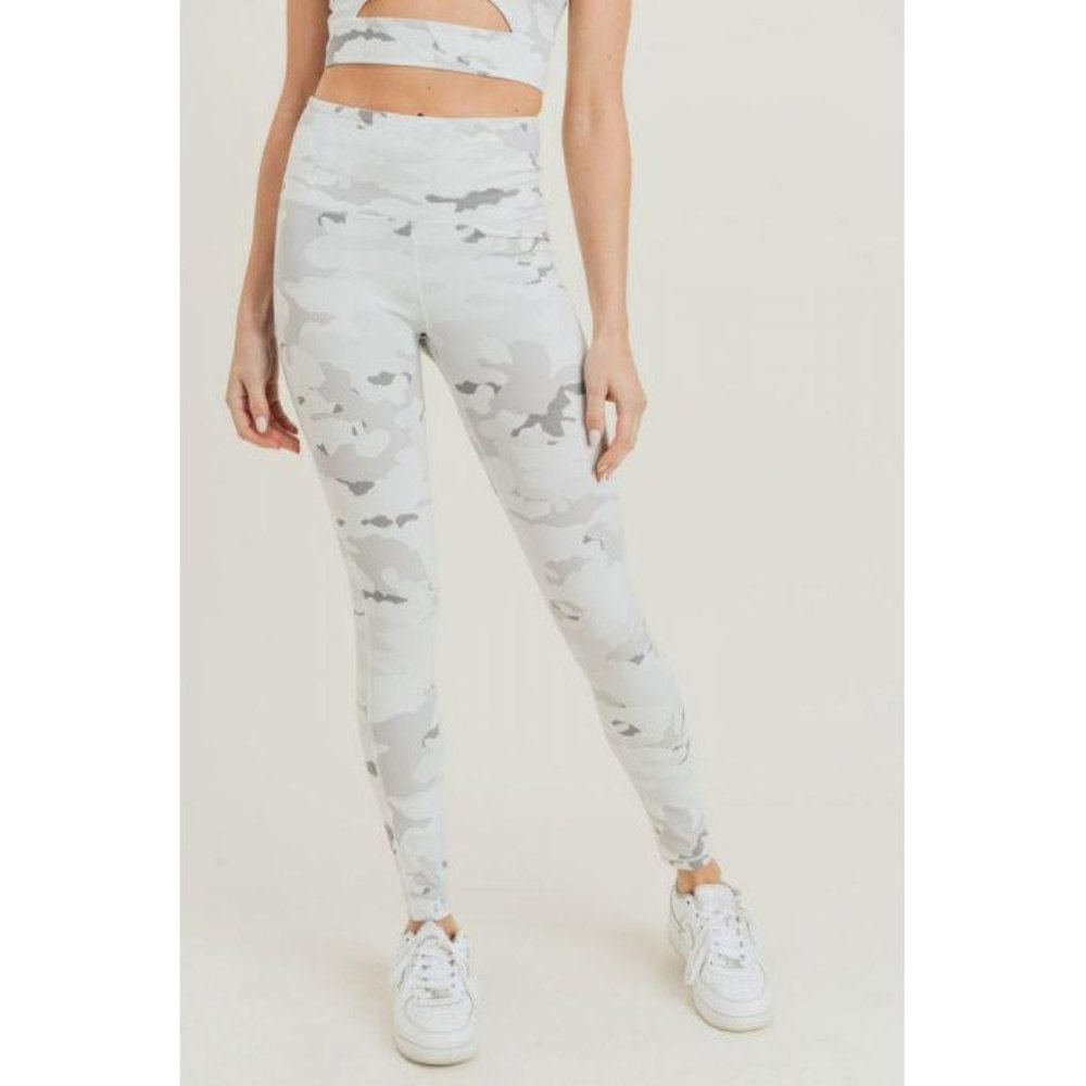 Snow Camo Highwaist Leggings